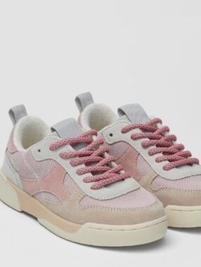 ZARA KIDS Suede/Leather Sneakers